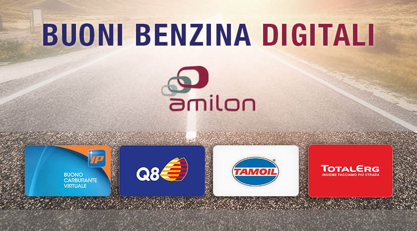 Amilon digitalizza anche i buoni benzina