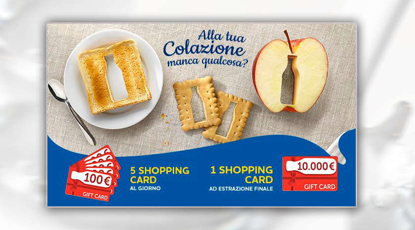 ANCHE PARMALAT SCEGLIE IDEA SHOPPING PER I SUOI CONCORSI