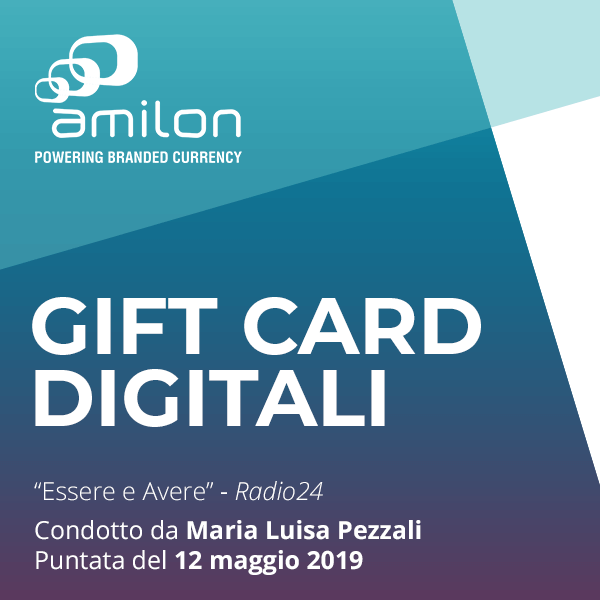 Intervista ad Andrea Verri CEO Amilon sulle gift card digitali a Radio24